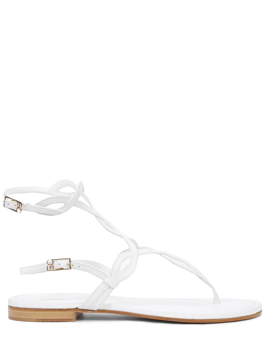 Сандалии кожаные