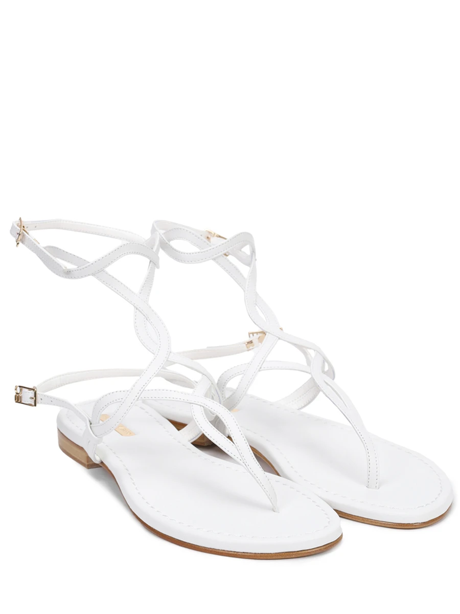 Сандалии кожаные