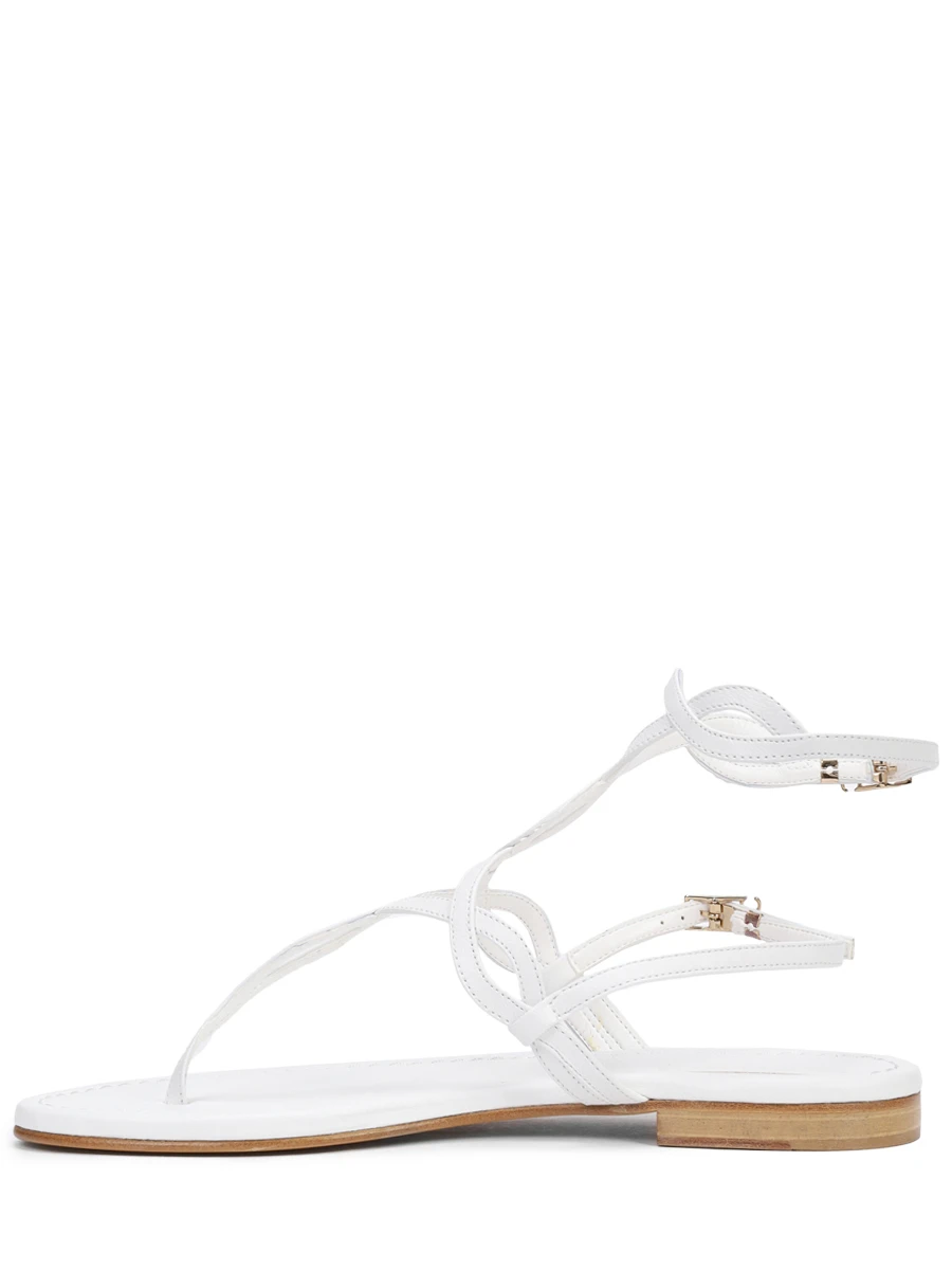 Сандалии кожаные