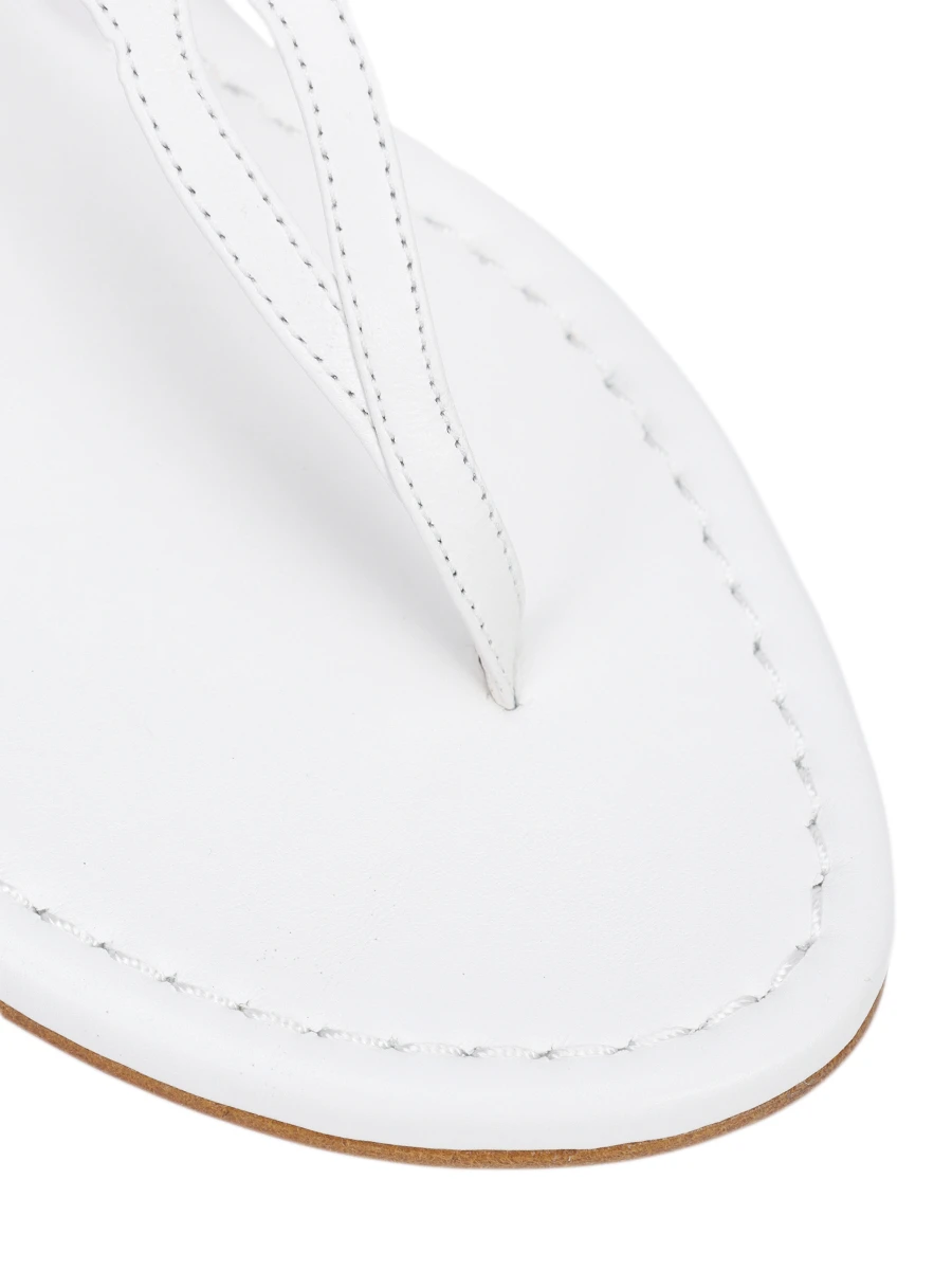 Сандалии кожаные