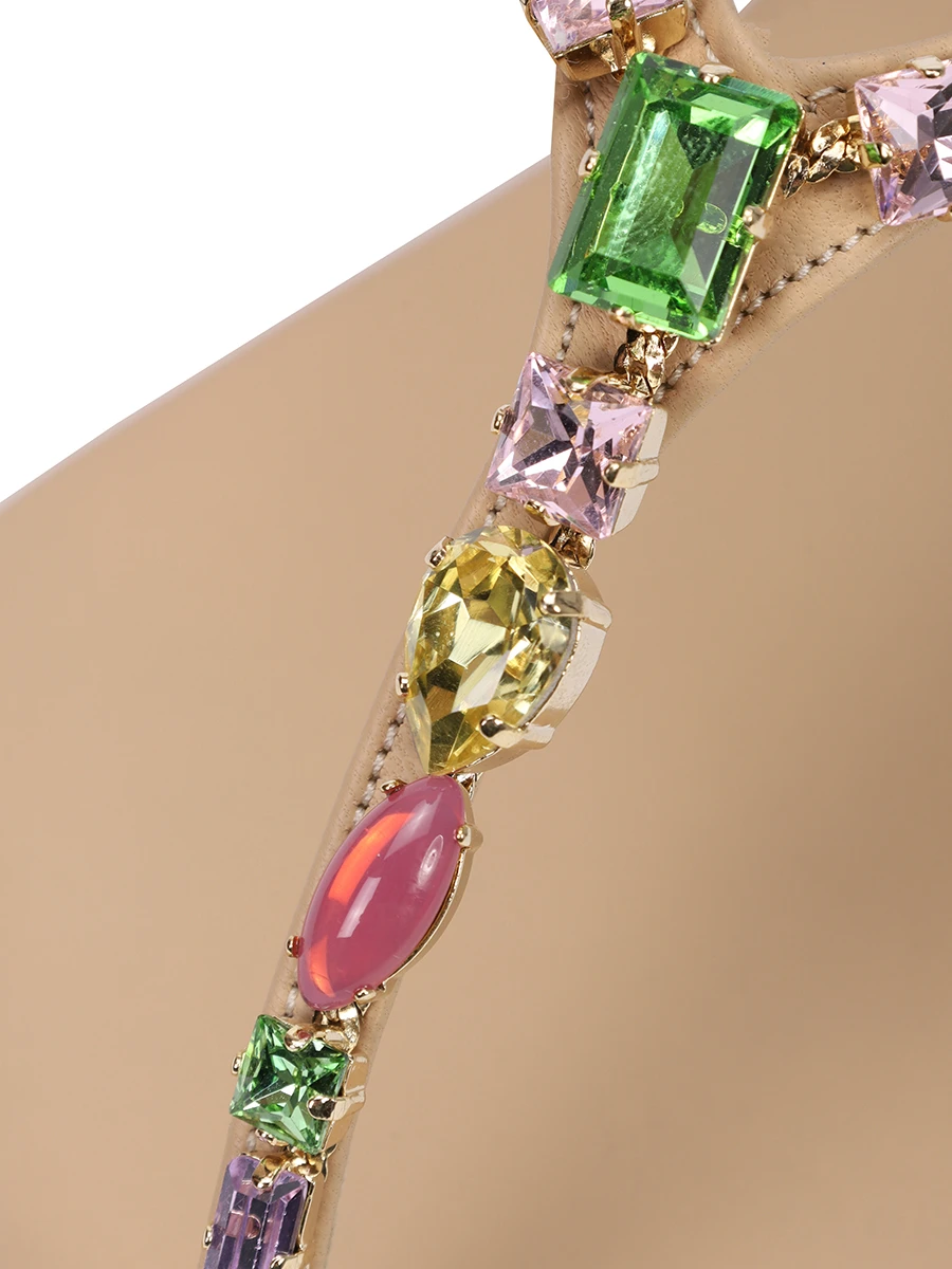 Сандалии кожаные