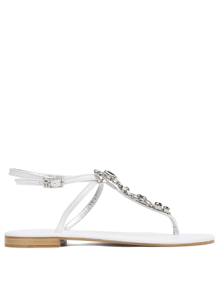 Сандалии кожаные