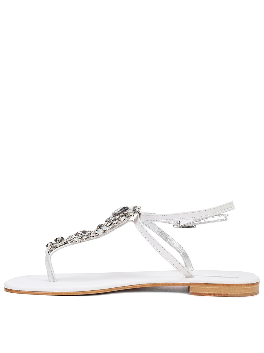 Сандалии кожаные