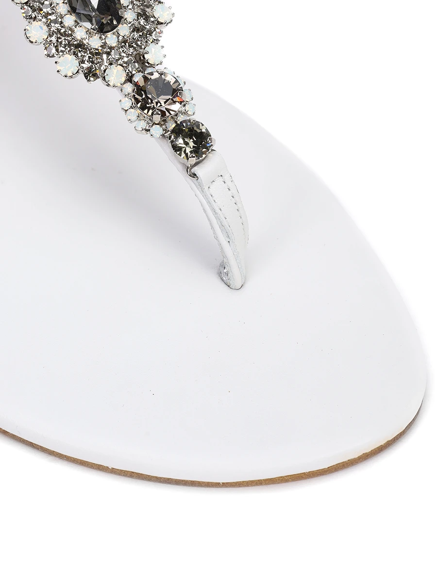 Сандалии кожаные