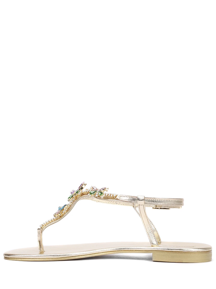 Сандалии кожаные