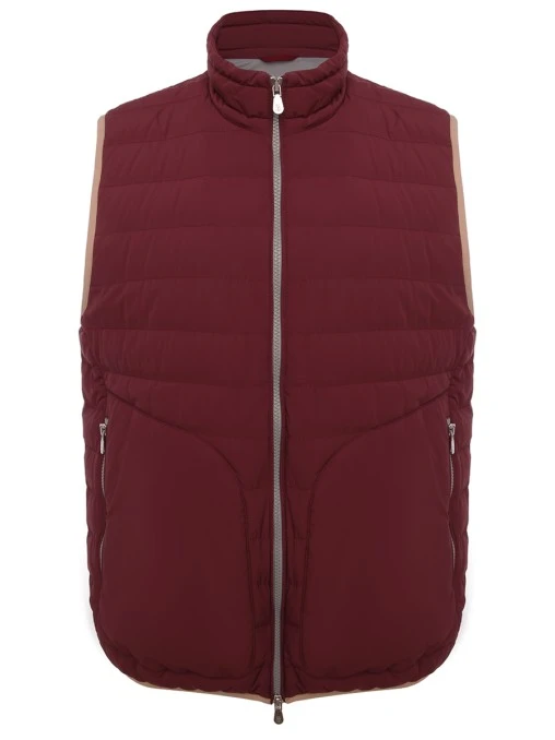 Жилет стеганый BRUNELLO CUCINELLI