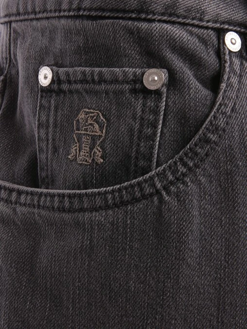 Джинсы хлопковые BRUNELLO CUCINELLI