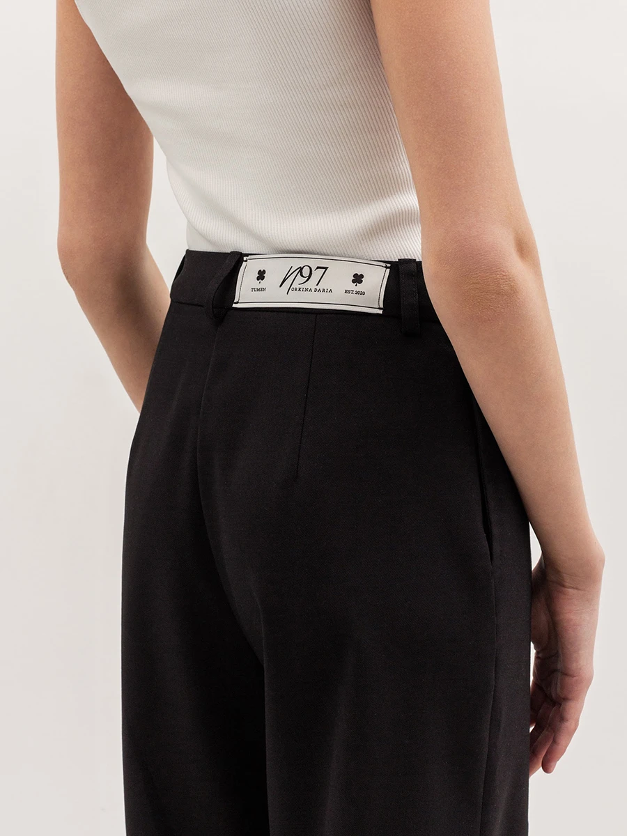 Брюки однотонные «Boyfriend»