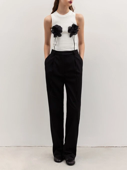 Брюки однотонные «Boyfriend» NORKINA DARIA N97