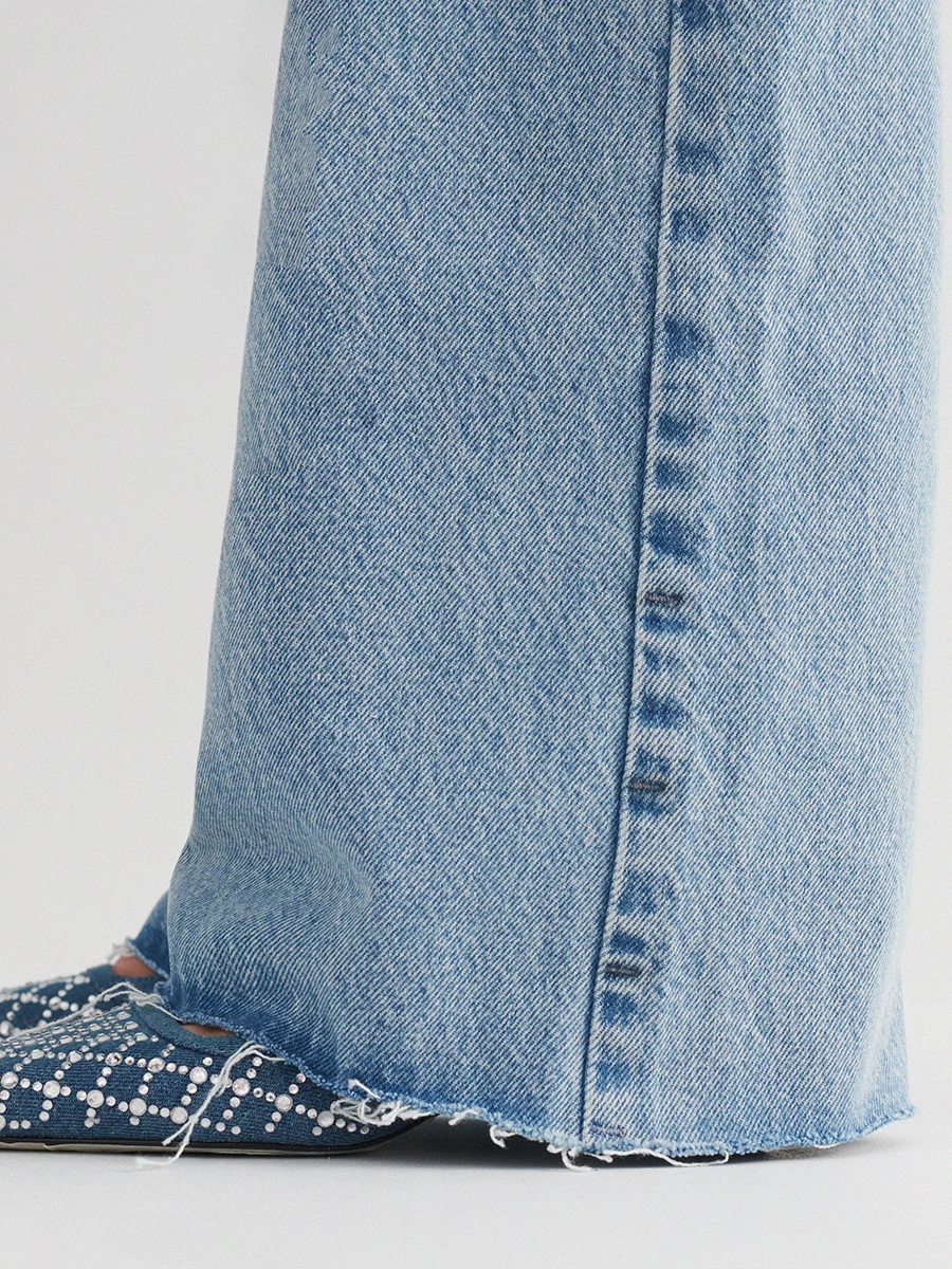 Джинсы хлопковые «За тридевять земель»