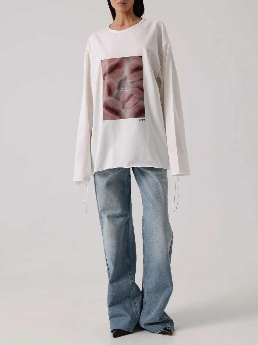 Лонгслив хлопковый «Alice»