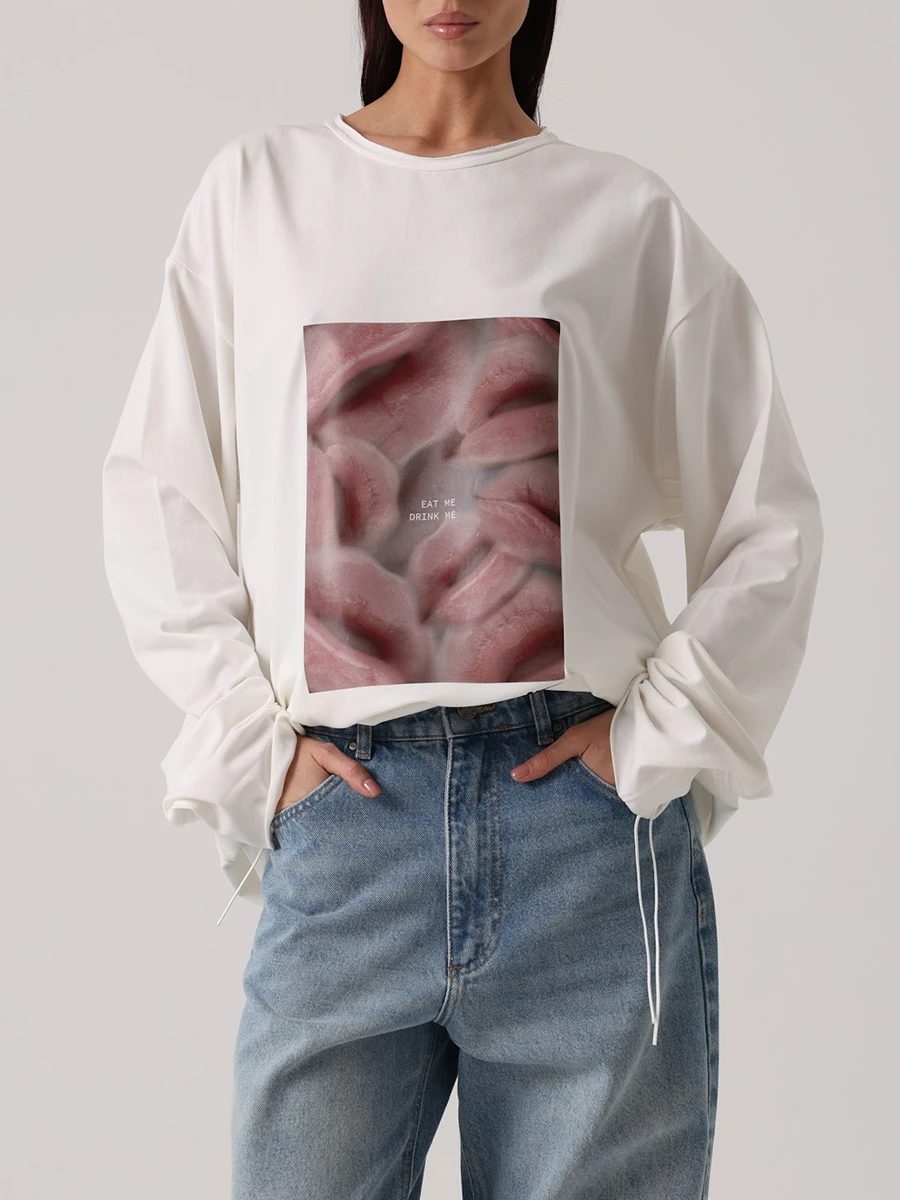 Лонгслив хлопковый «Alice»