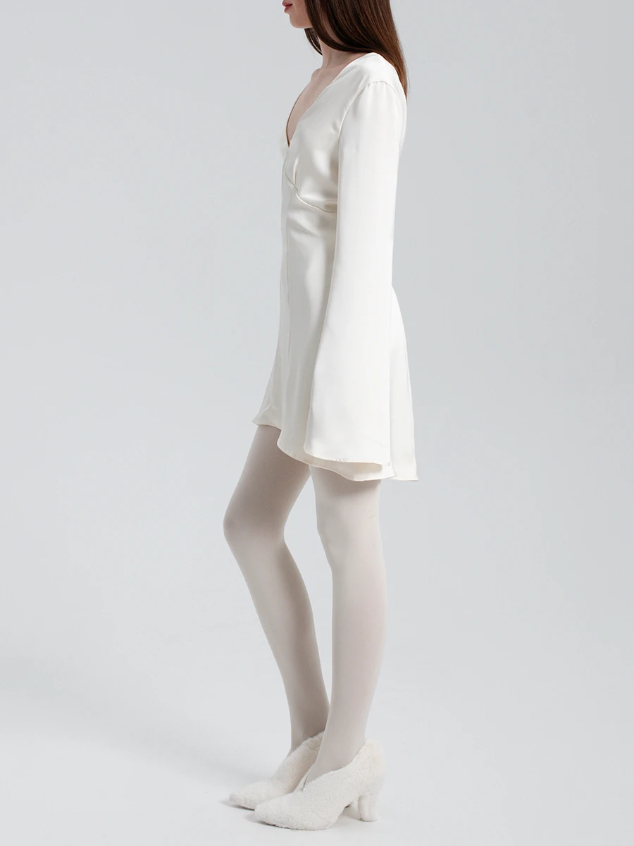 Платье однотонное «Звонкий лед»