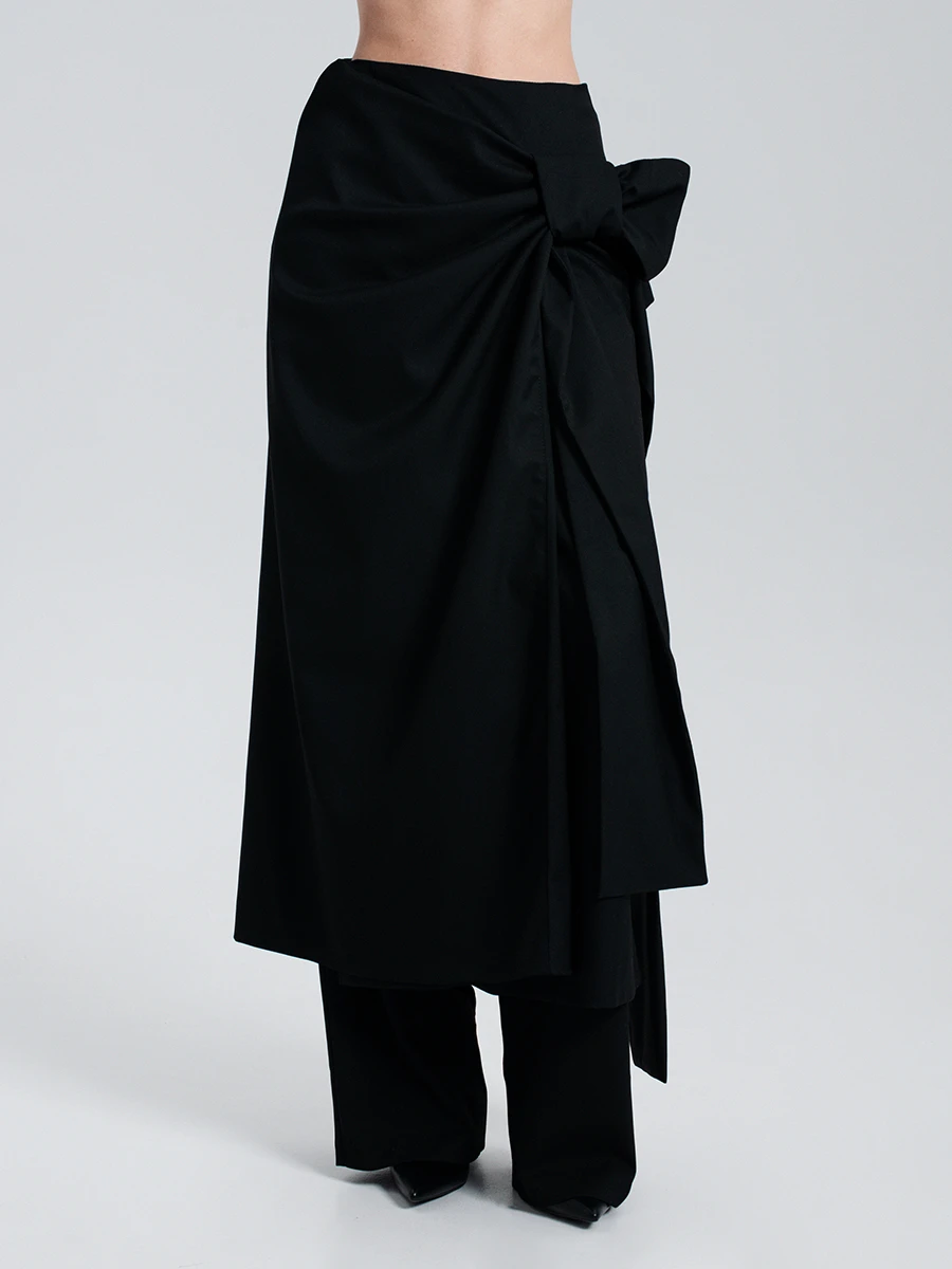 Юбка однотонная «Бант»