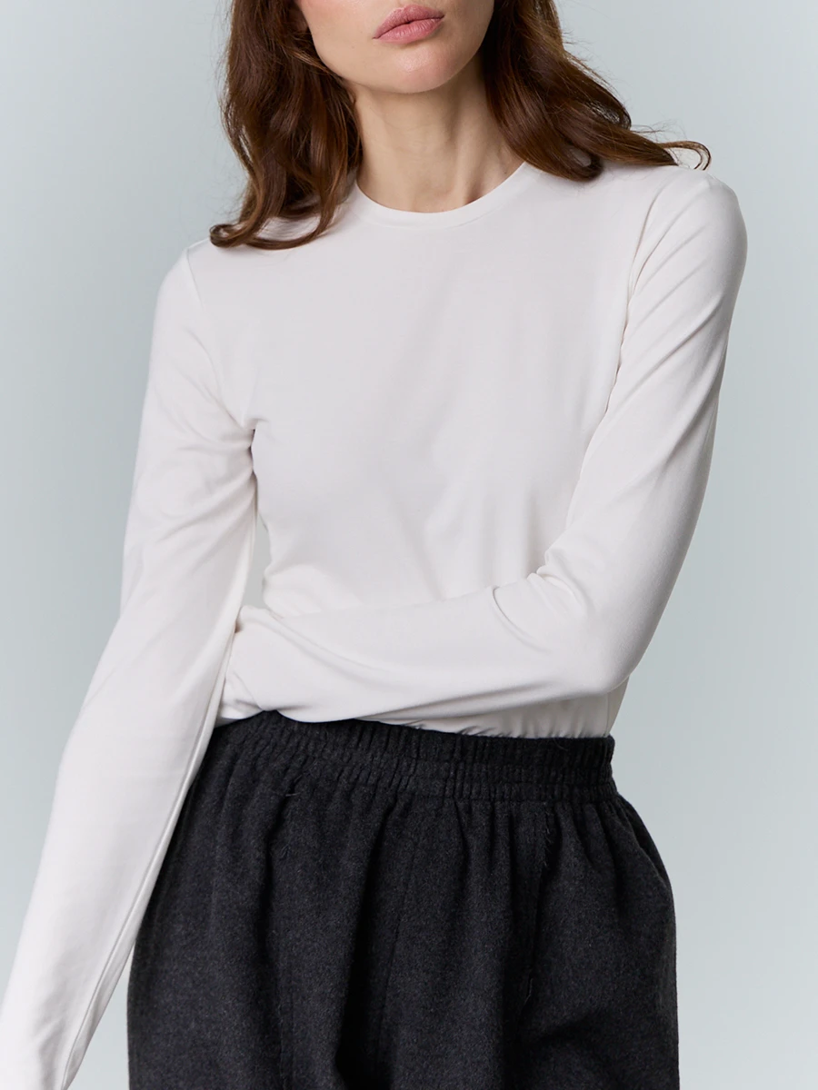 Лонгслив из вискозы