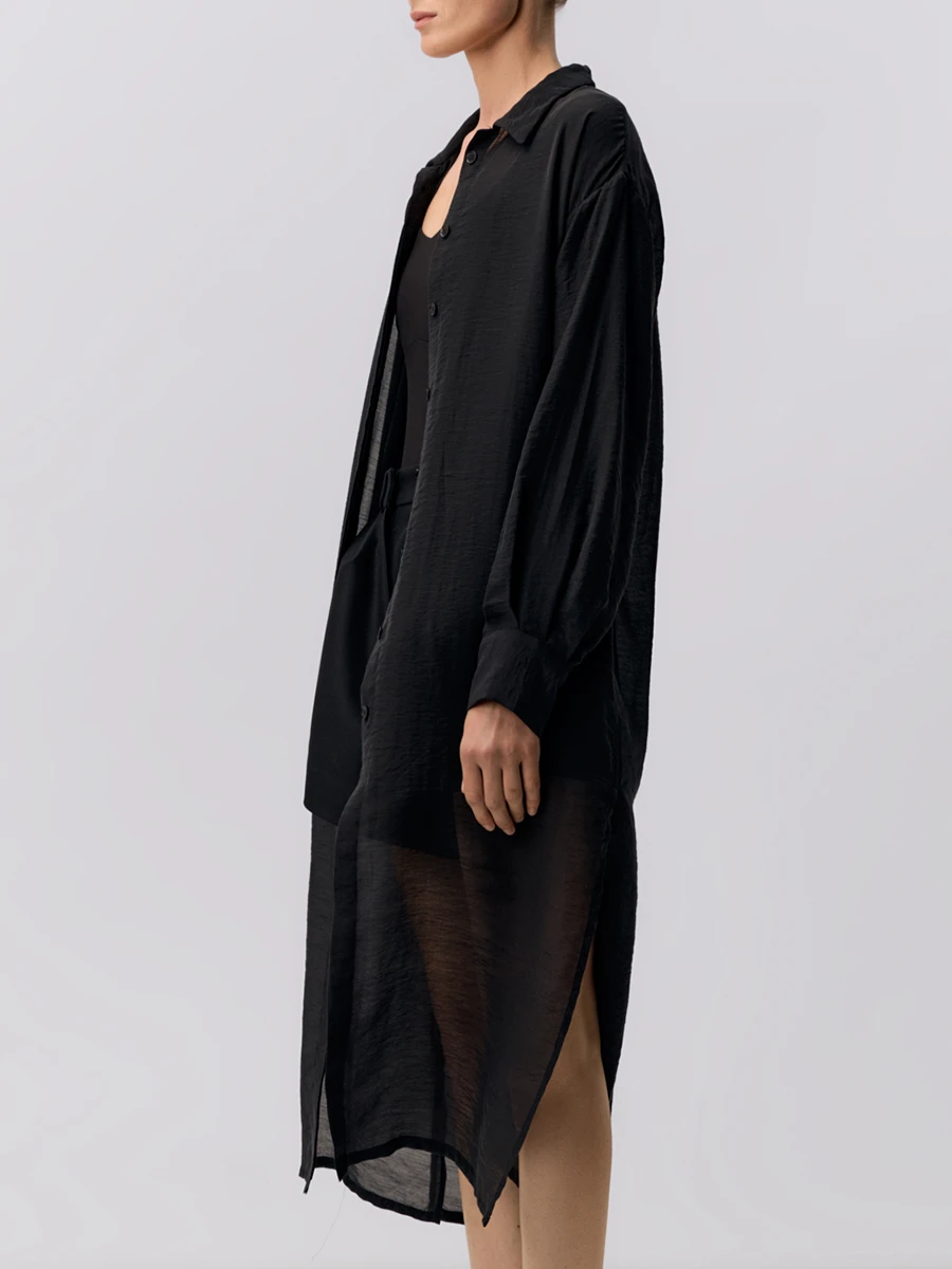 Рубашка шелковая