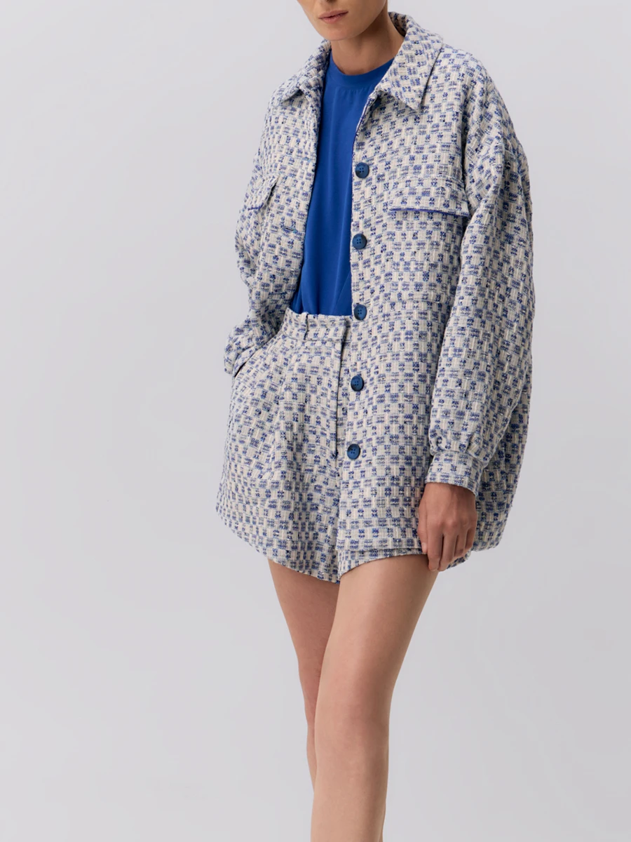 Рубашка твидовая Linton