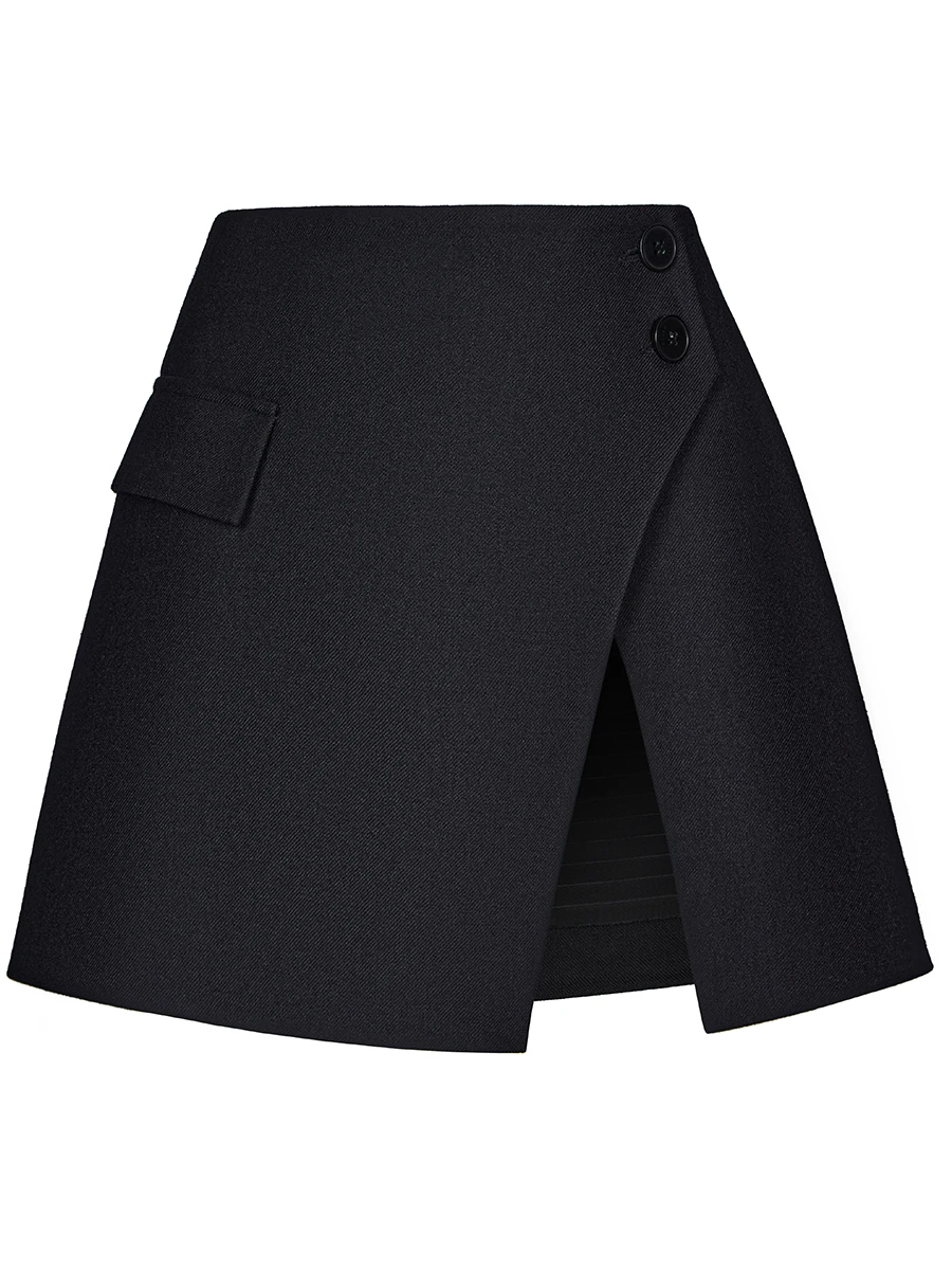 Юбка шерстяная