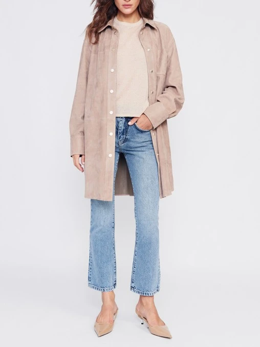 Рубашка замшевая FREE AGE