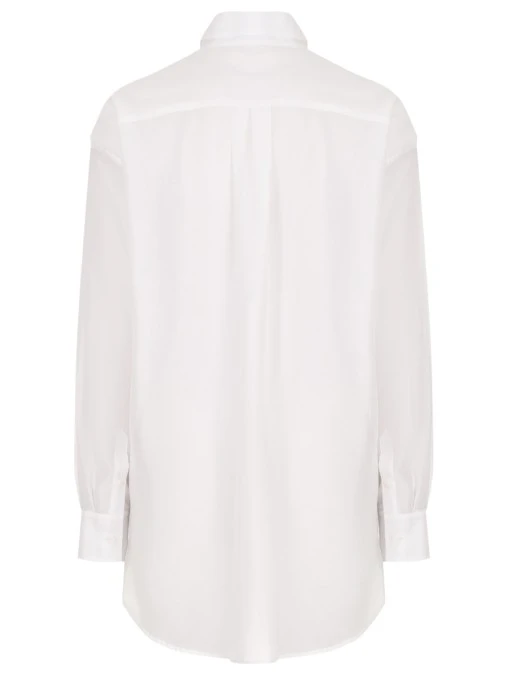 Блуза из хлопка и тенселя FREE AGE