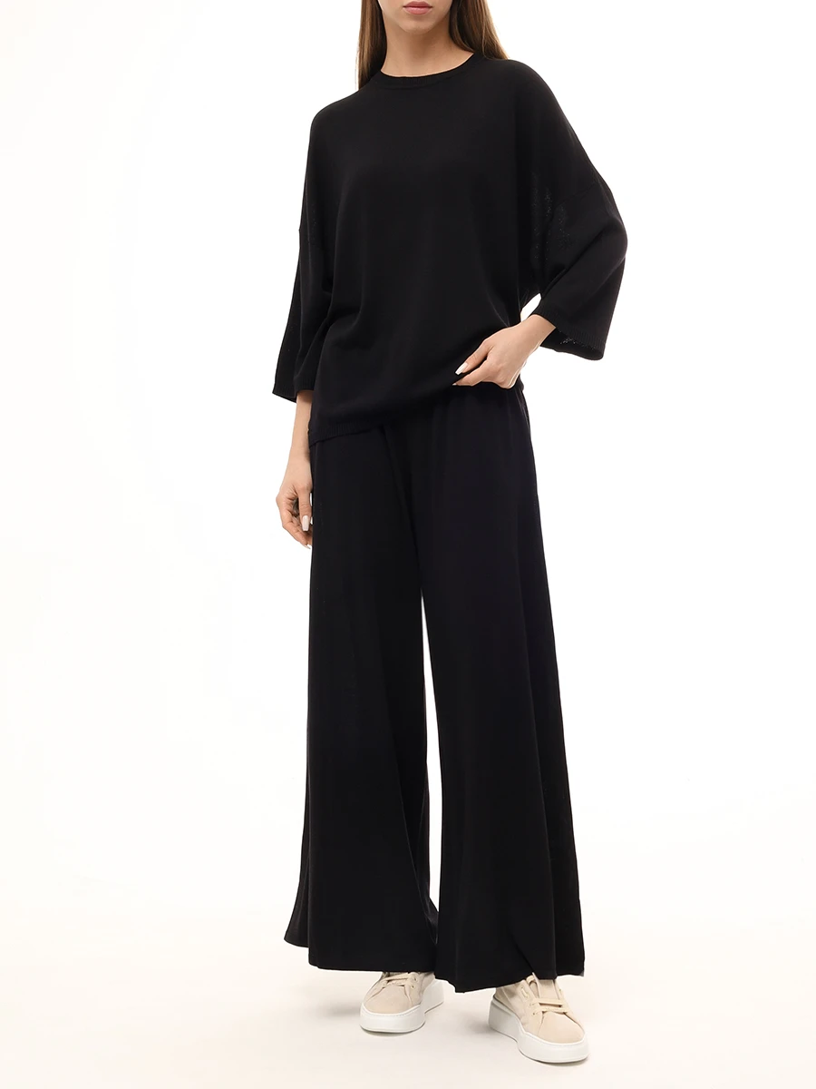 Джемпер из шелка и вискозы