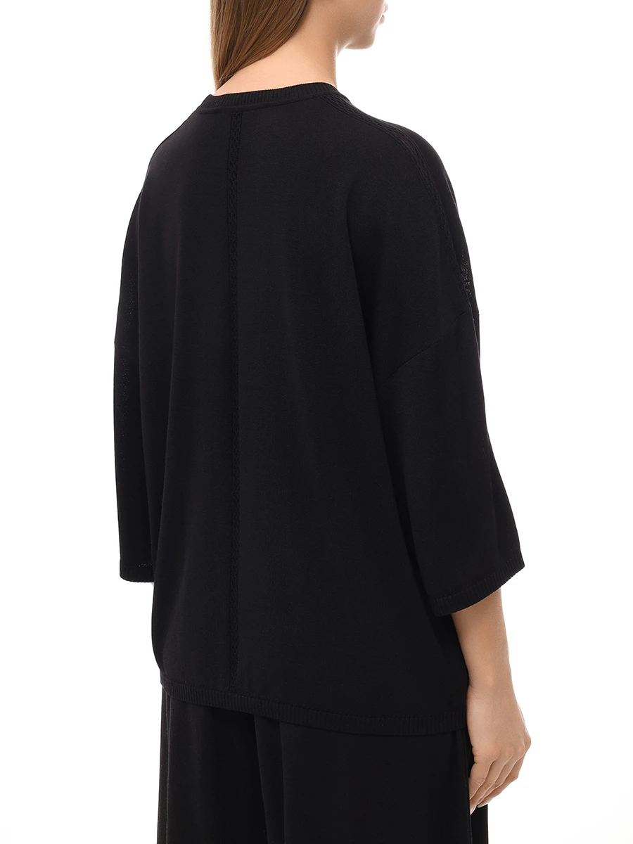 Джемпер из шелка и вискозы