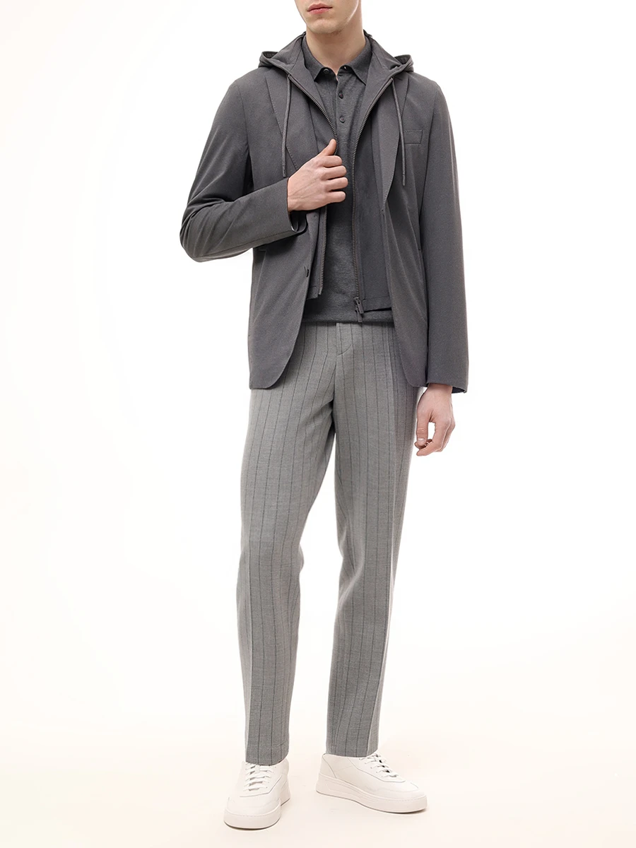 Брюки в полоску