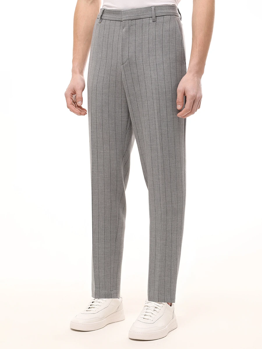 Брюки в полоску