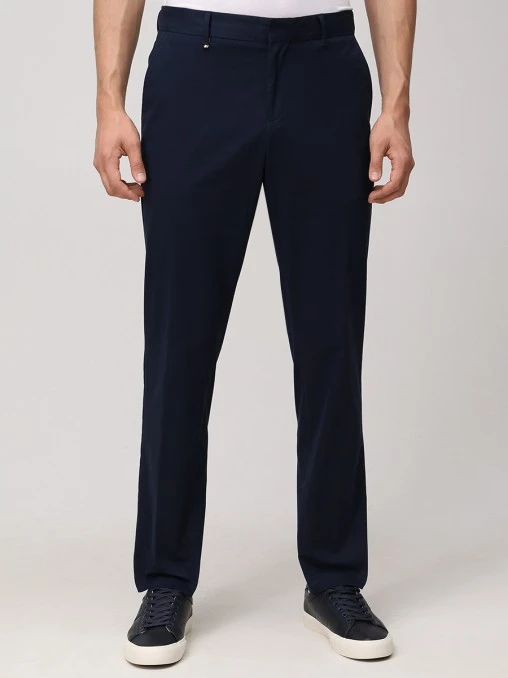 Брюки Slim Fit хлопковые BOSS
