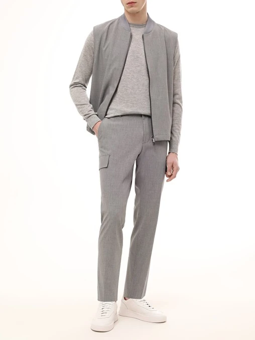 Брюки из вискозы BOSS