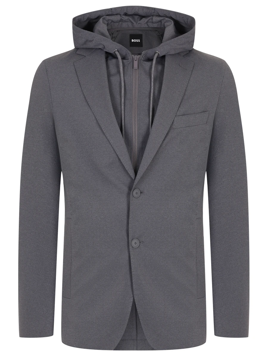 Пиджак однотонный