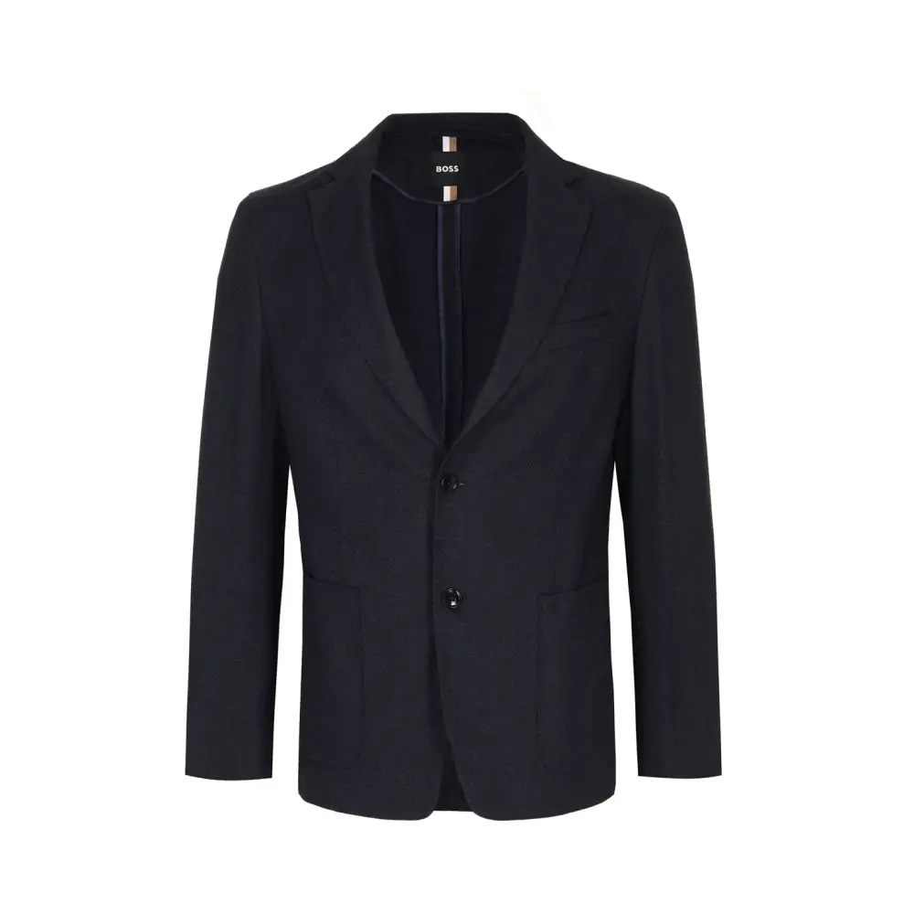 Пиджак Slim Fit из хлопка и вискозы