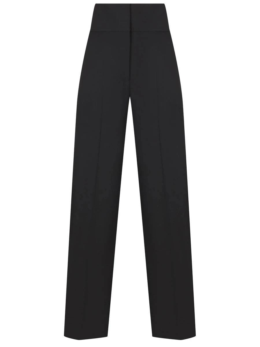 Брюки однотонные