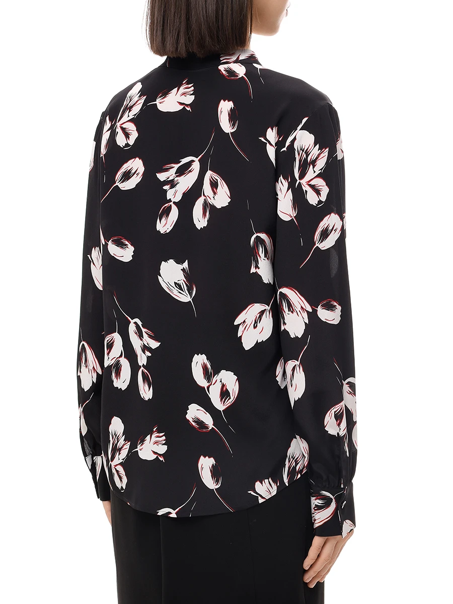 Блуза шелковая