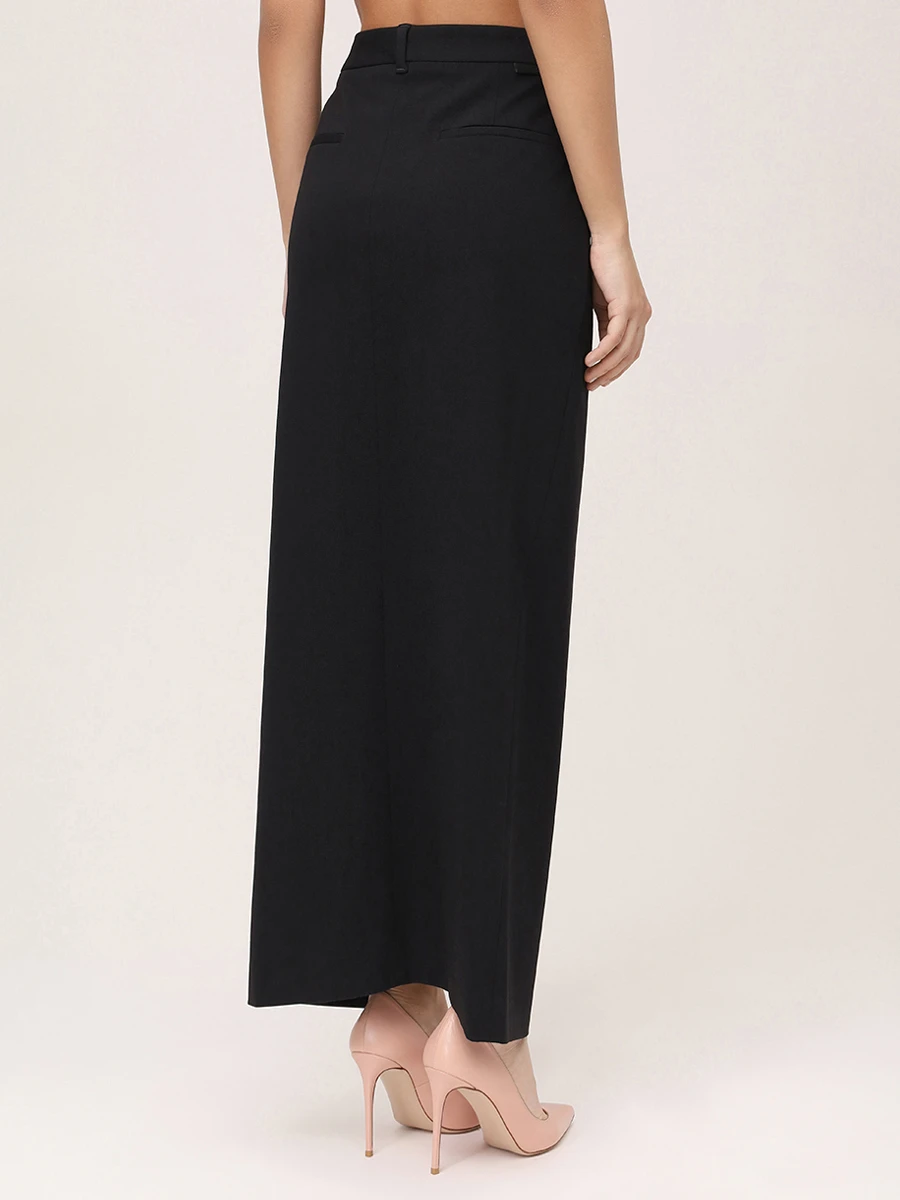 Юбка однотонная