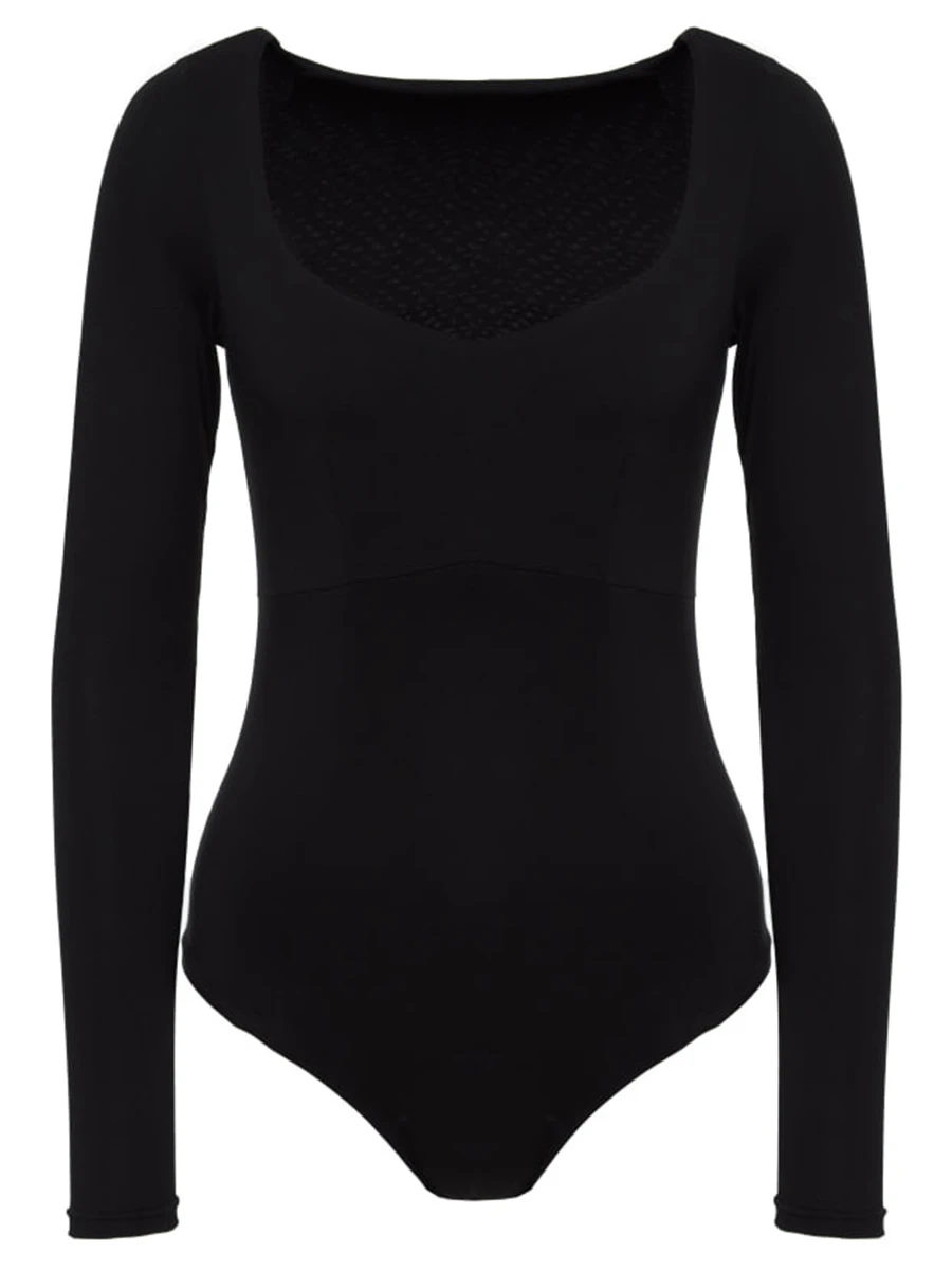 Боди однотонное