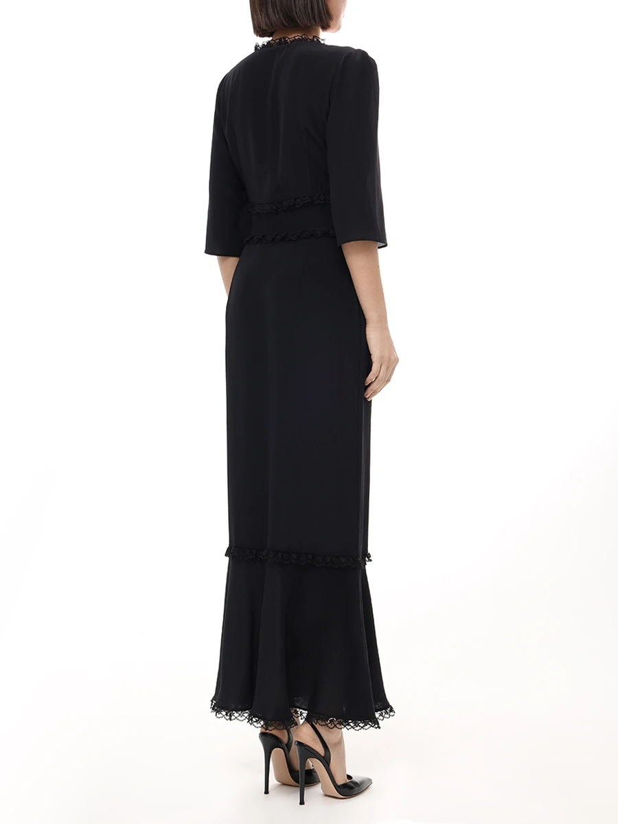 Платье шелковое