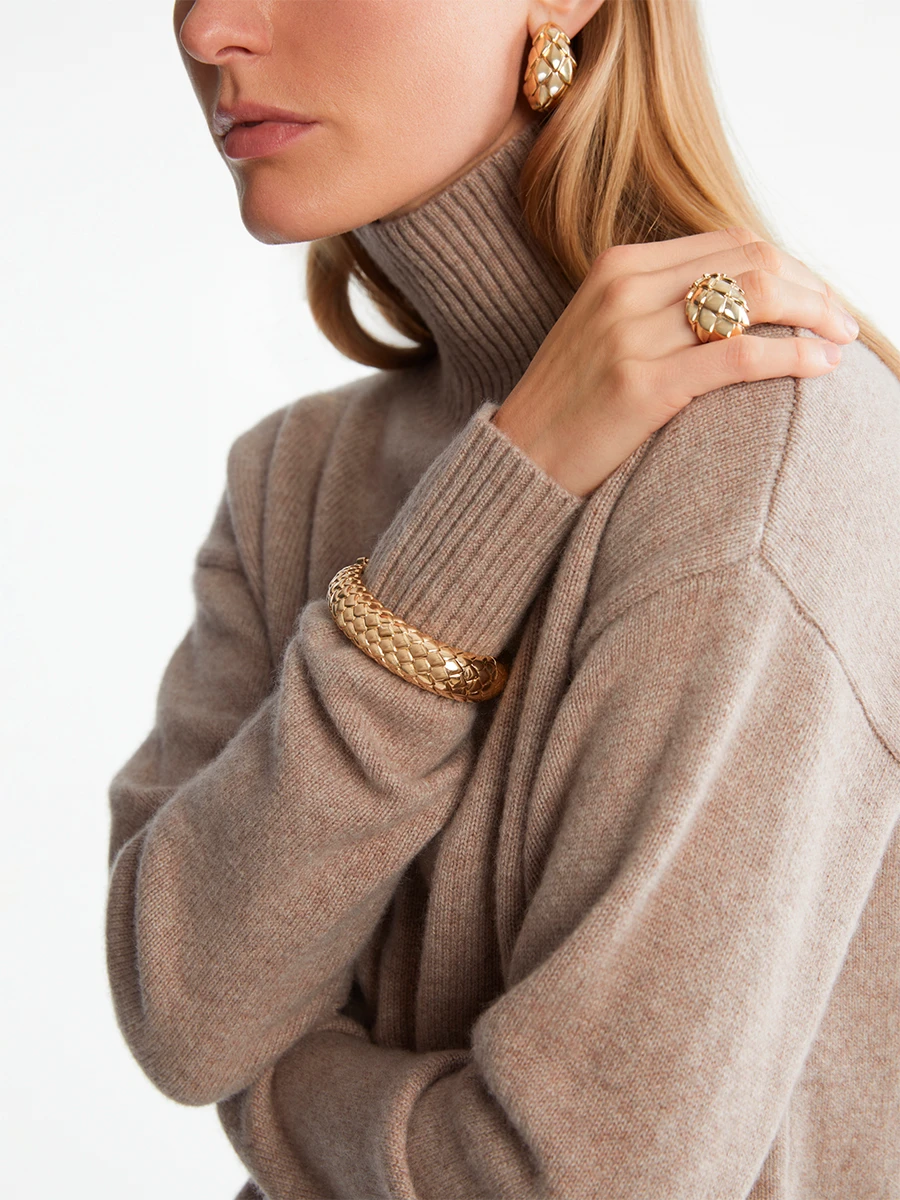 Кольцо из желтого золота