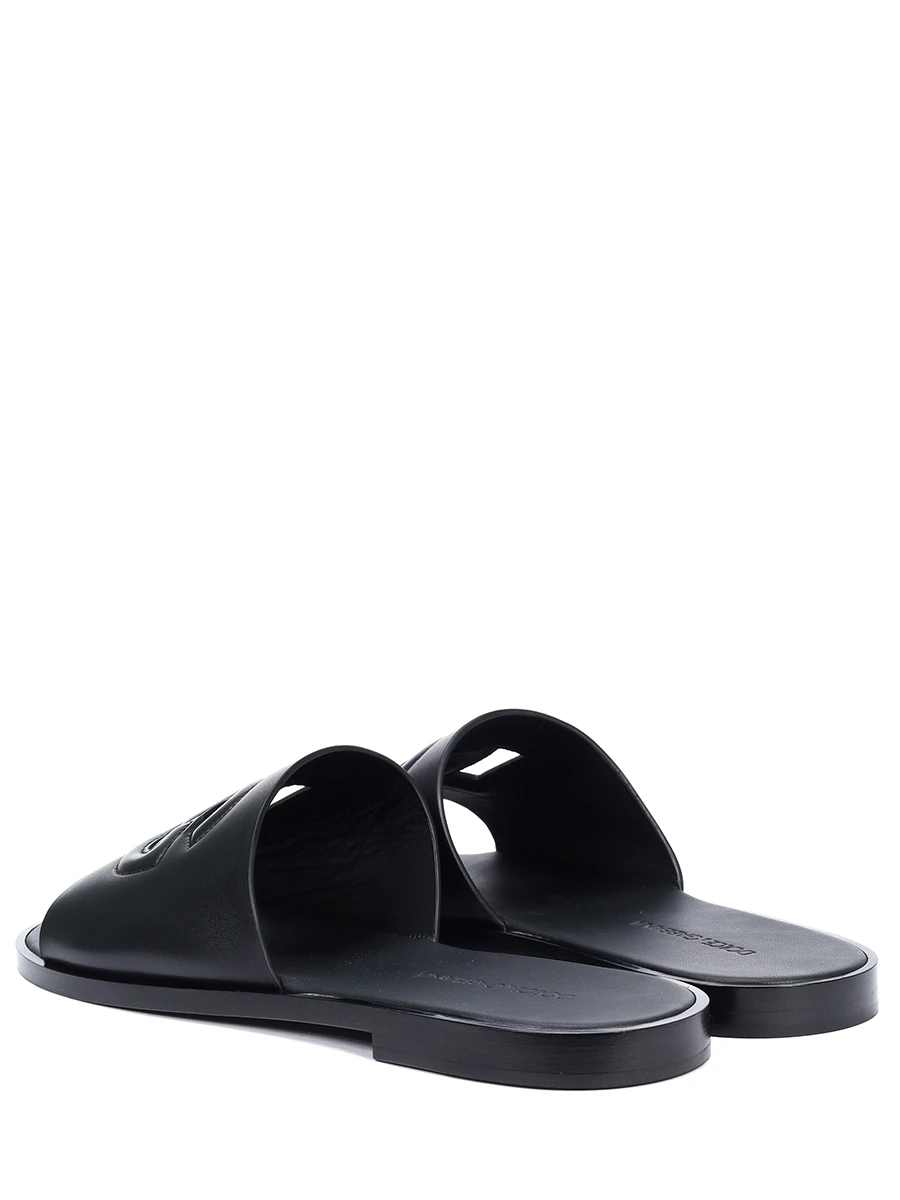 Шлепанцы кожаные