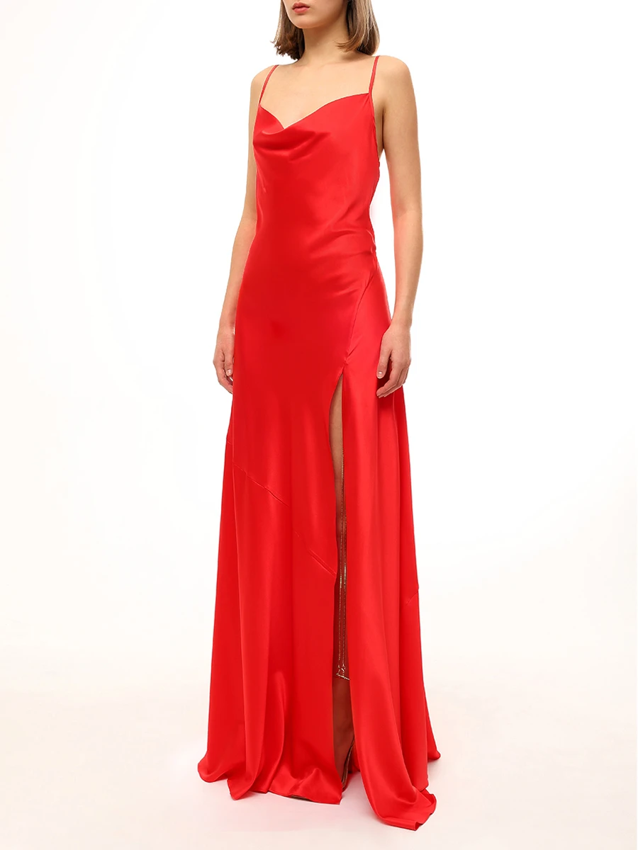 Платье шелковое