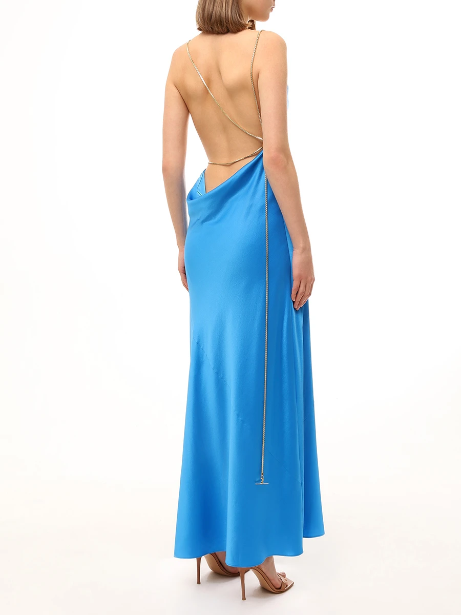 Платье шелковое