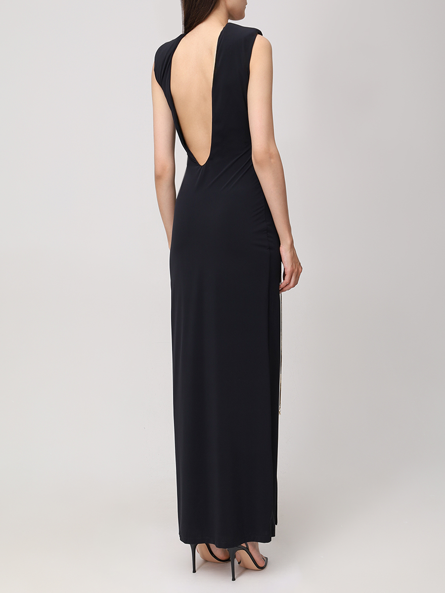 Платье с разрезом