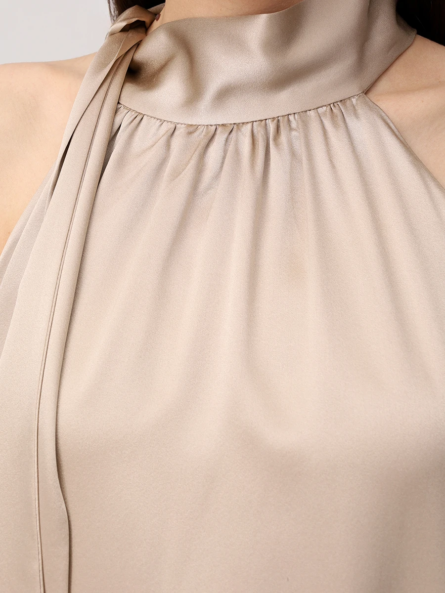 Платье шелковое