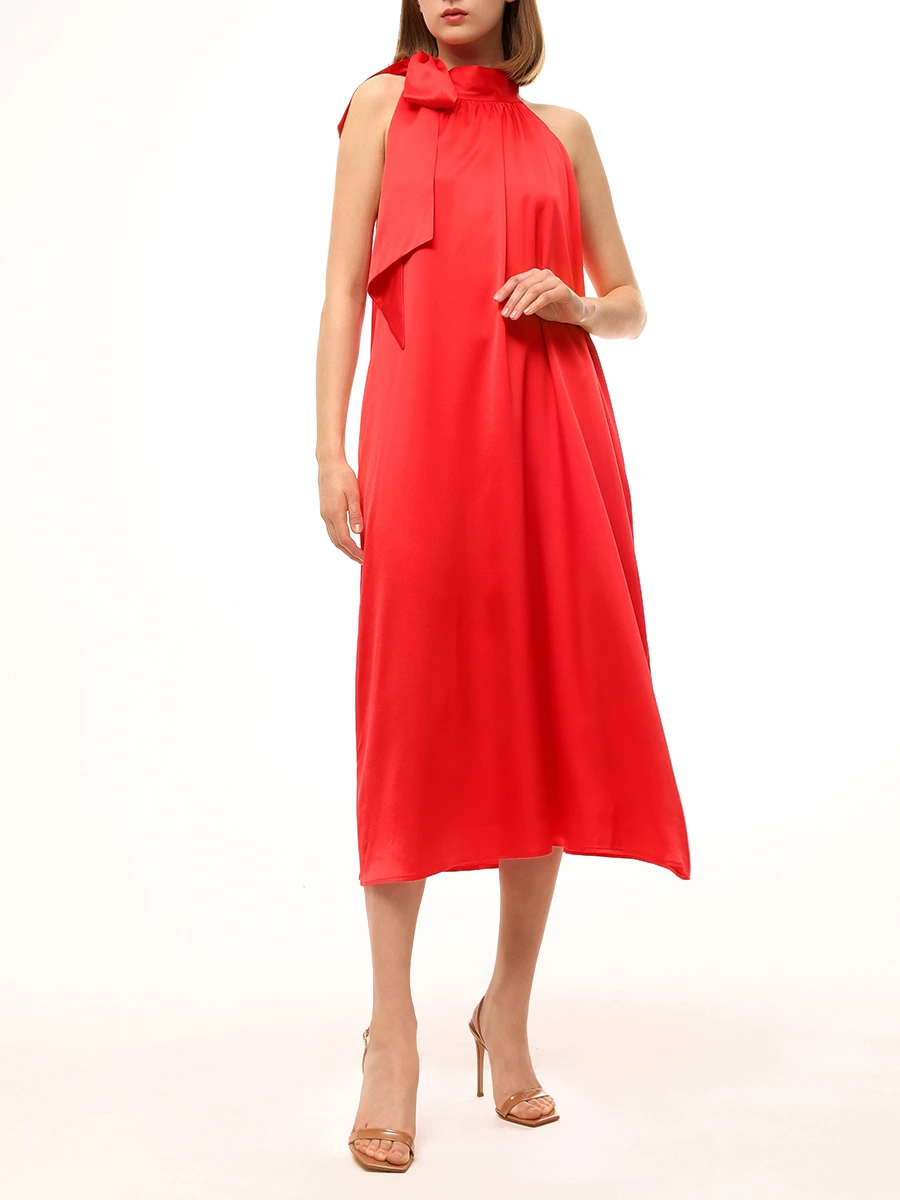 Платье шелковое