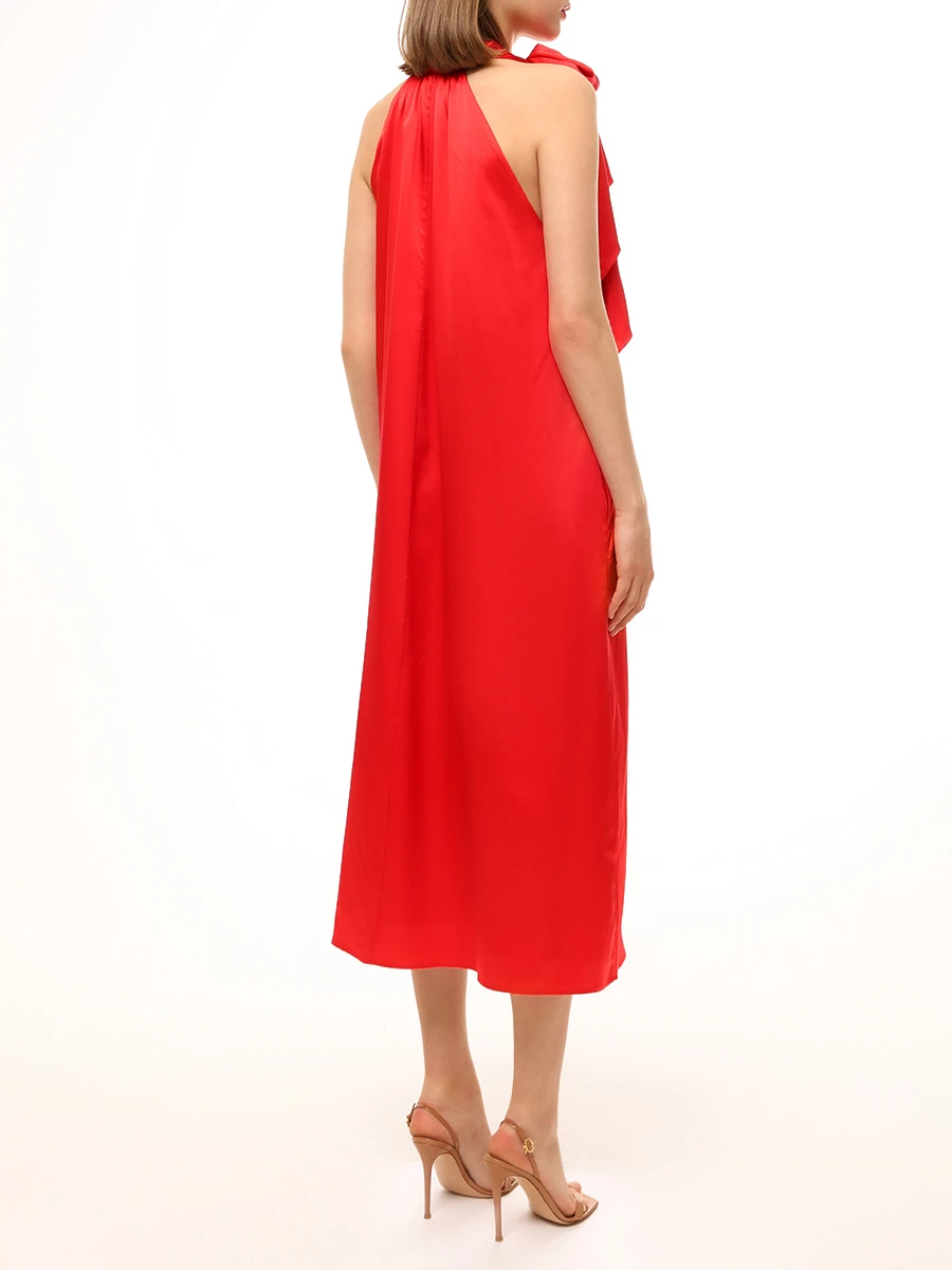 Платье шелковое