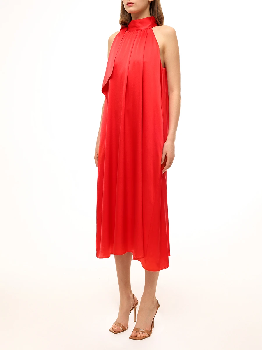 Платье шелковое