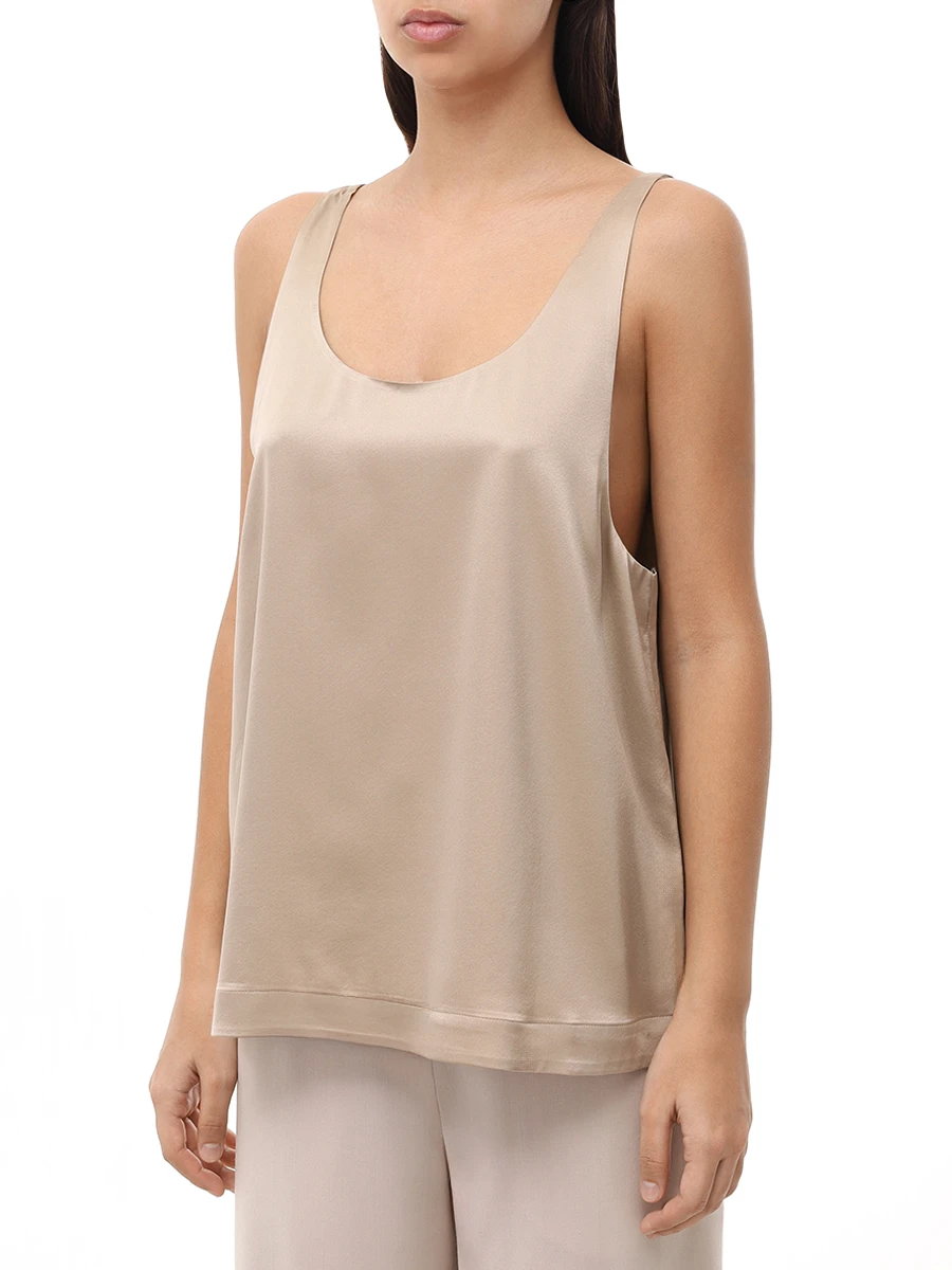 Топ шелковый