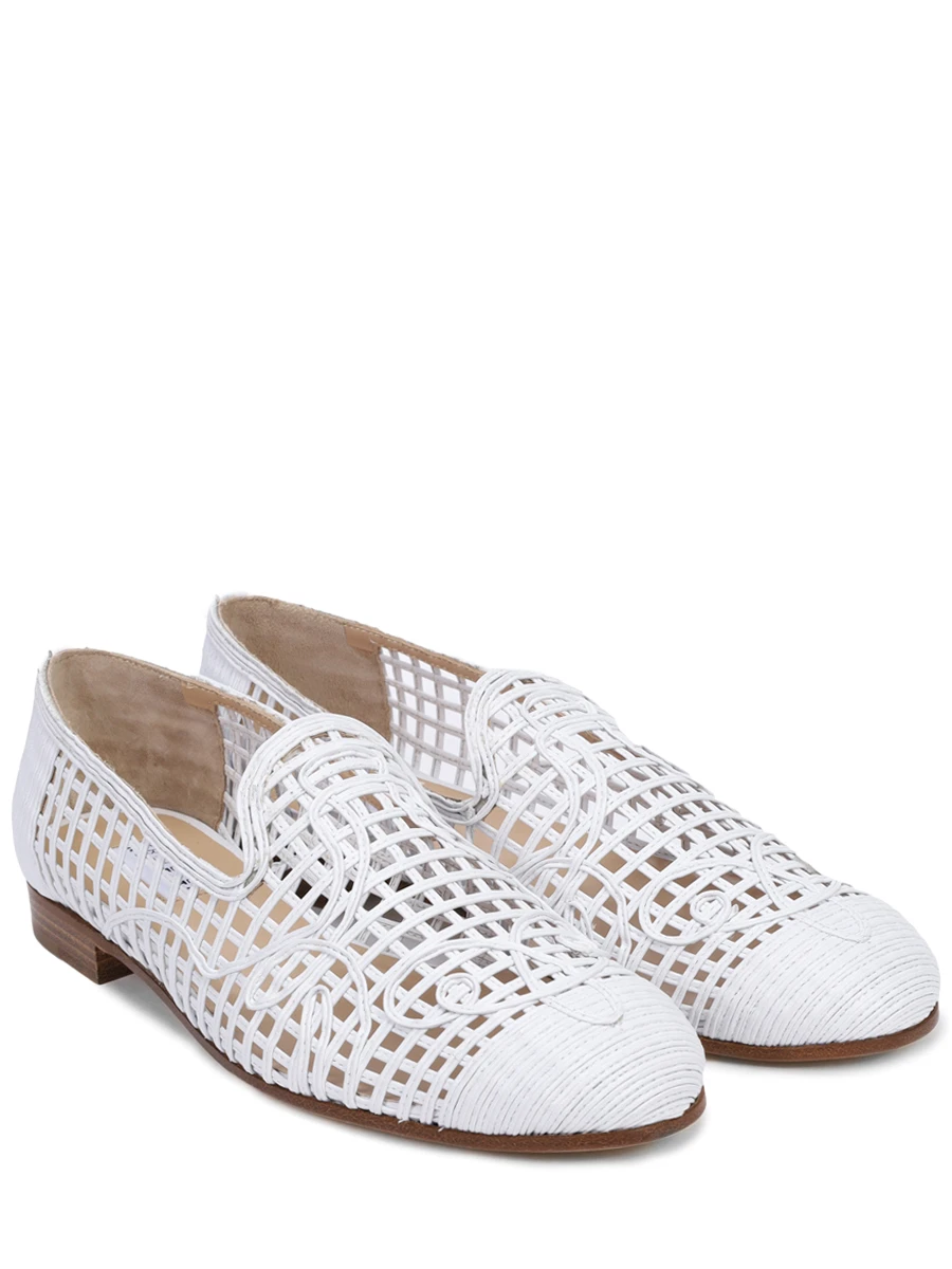 Лоферы кожаные