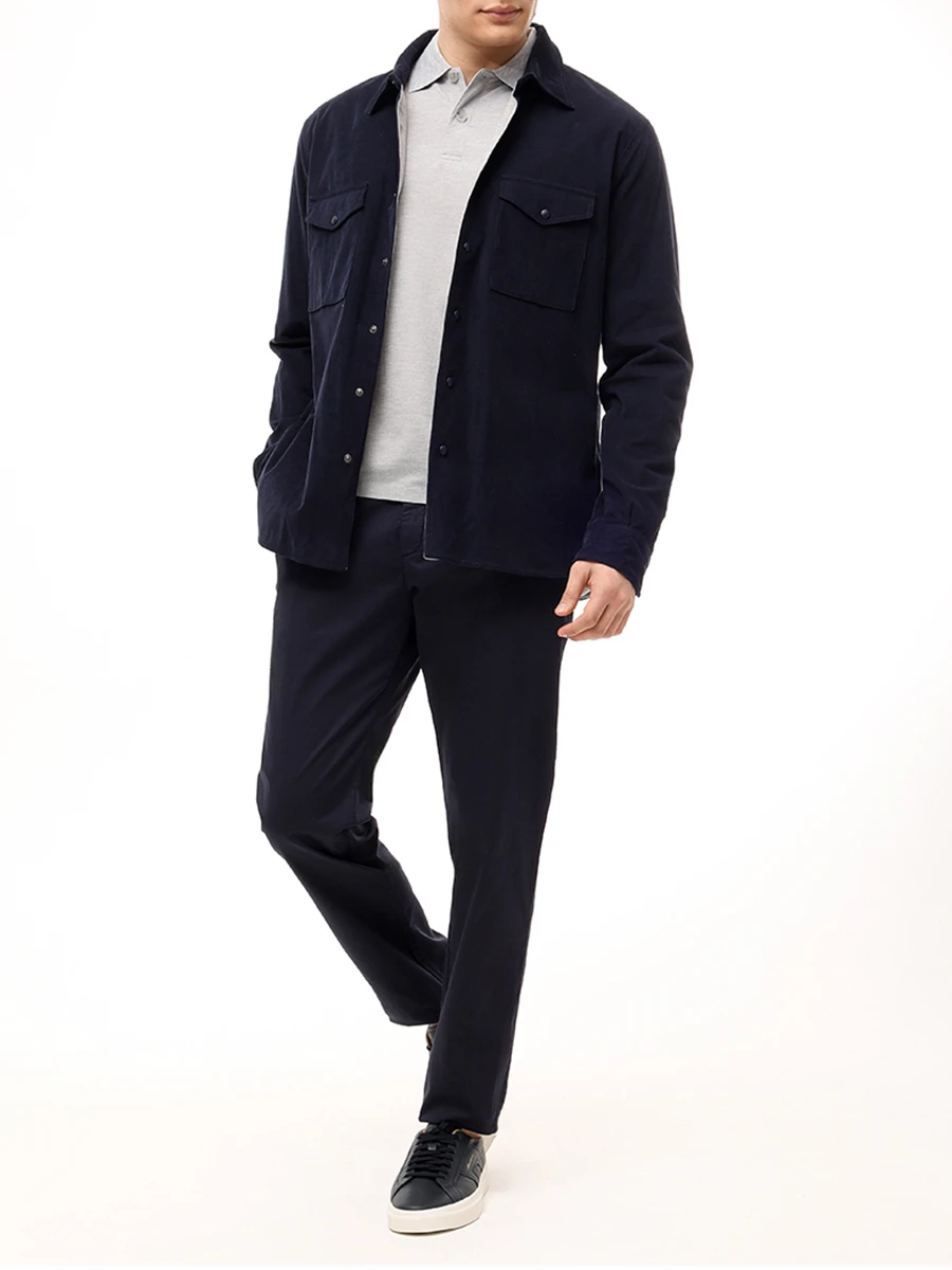 Поло из хлопка и тенселя