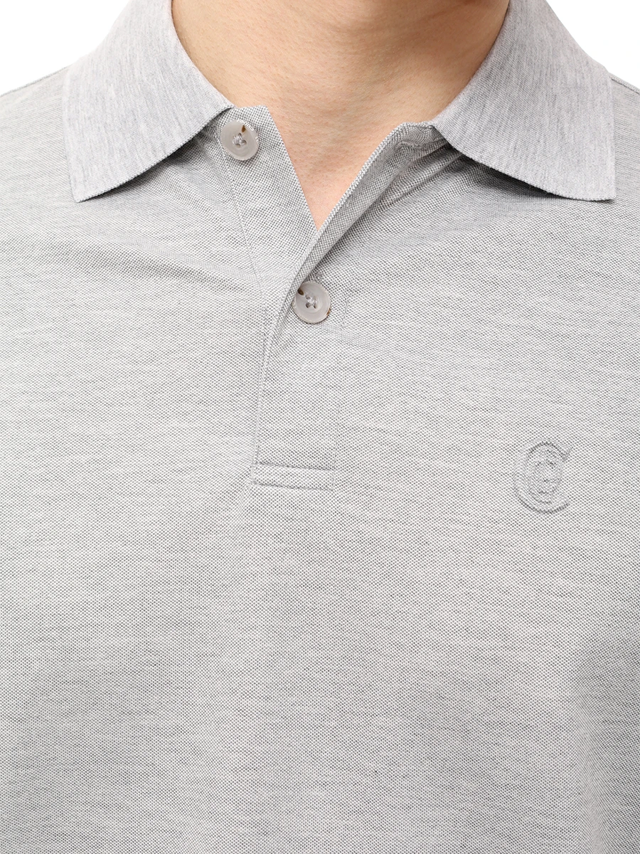 Поло из хлопка и тенселя